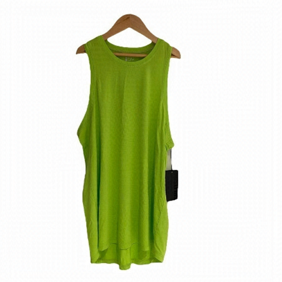 Splits59 Tops - SPLITS59 NWT Neon Green Tank Top